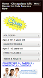 Mobile Screenshot of karateforkidssuccess.com